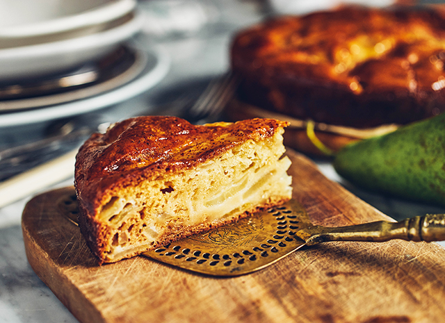 Фото - Рецепт для воскресного завтрака: пирог с грушей