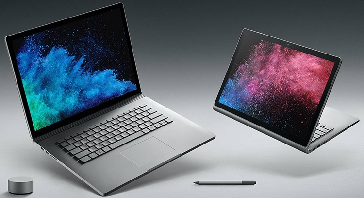 Фото - Microsoft предлагает младший Surface Book 2 за $1199″