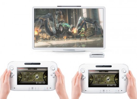 Фото - Консоль Nintendo Wii U будет поддерживать два планшетных контроллера