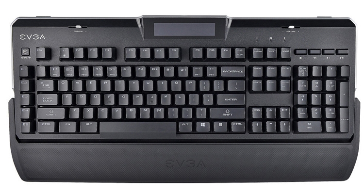 Фото - Механическая клавиатура EVGA Z10 наделена встроенным дисплеем»