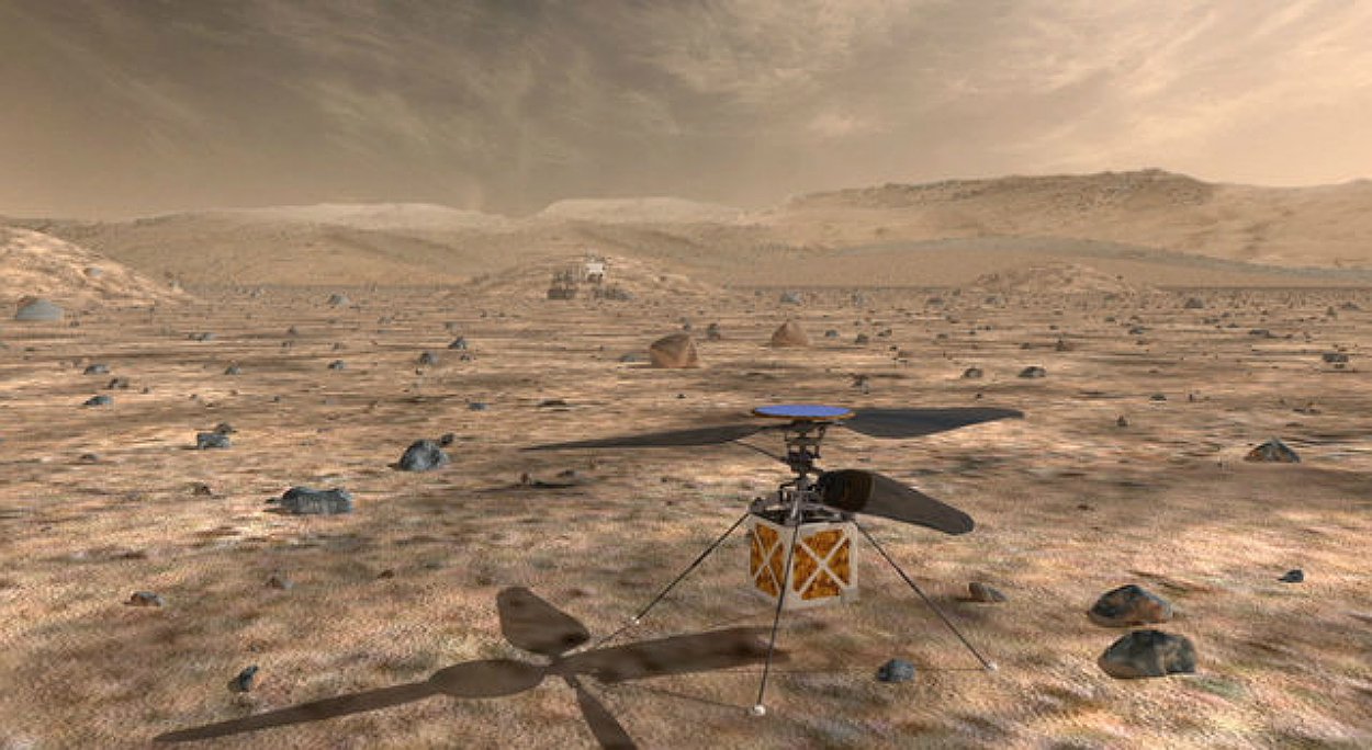 Фото - Решено: NASA отправит вертолет на Марс