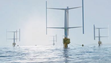Фото - У берегов Норвегии протестируют 135-метровый ветряк с вертикальными лопастями для морских электростанций