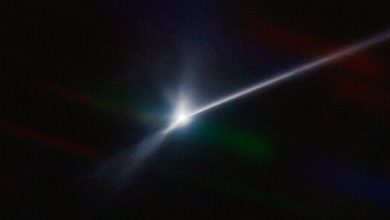Фото - Астероид Диморф стал похож на комету после удара зонда DART — у него образовался хвост на 10 тыс. км
